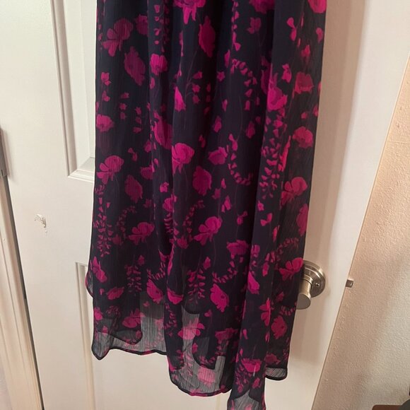 Tommy Hilfiger Black Dress with Pink Floral Design - Picture 5 of 5
